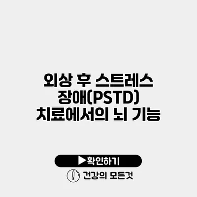 외상 후 스트레스 장애(PSTD) 치료에서의 뇌 기능